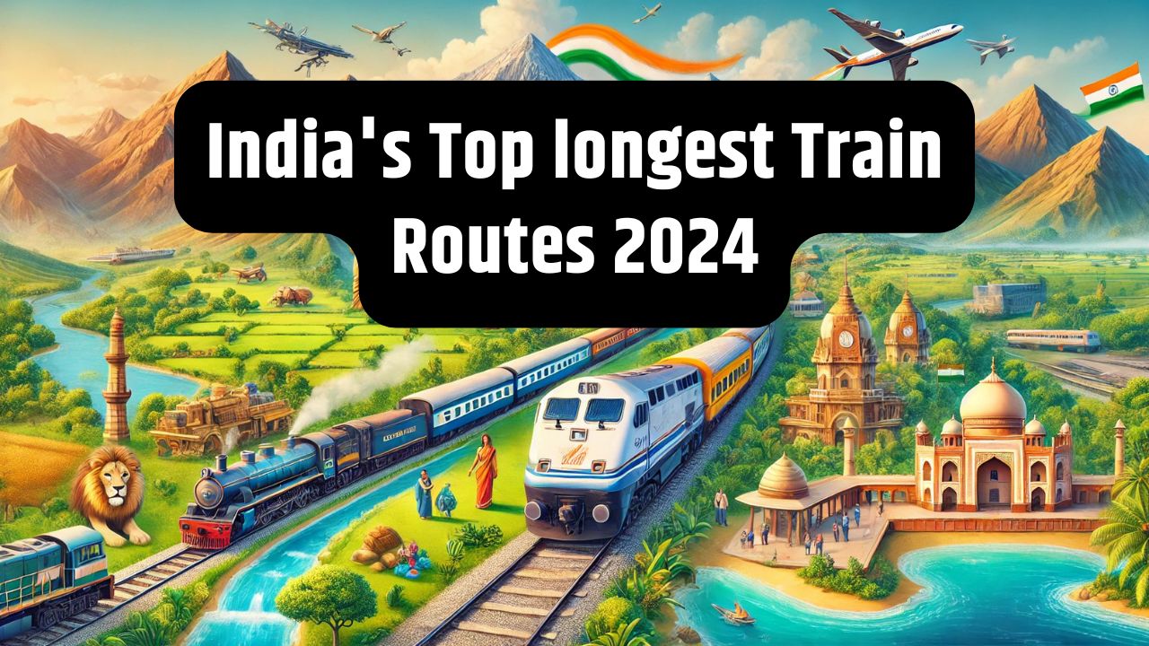 India's Top longest Train Routes 2024
